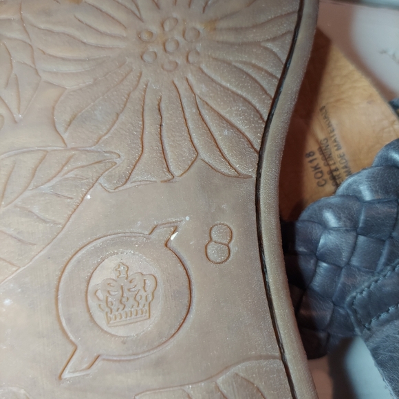 Born Leather Braided Thong Strappy Sandal - Picture 7 of 7